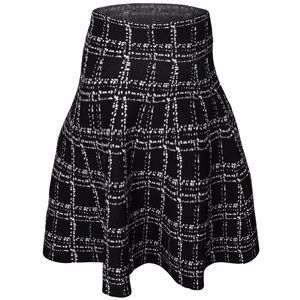 Mia Mod Amazing MM Skirt - Tweed